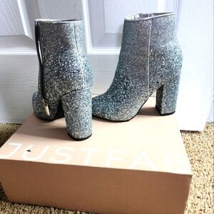 glitter boots